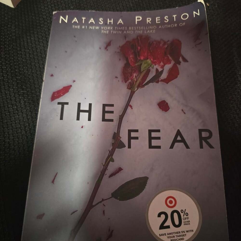 Natasha Preston The Fear Paperback Thriller Novel
